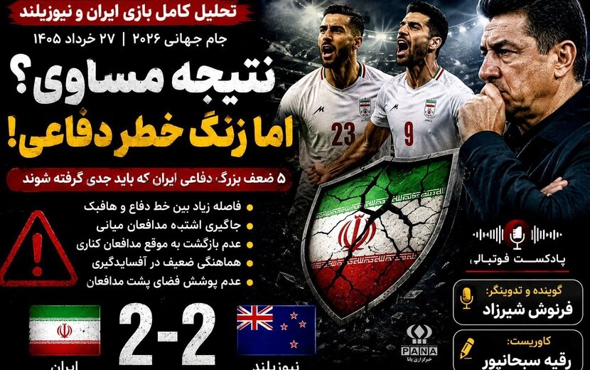 تحلیل بازی ایران_نیوزیلند
