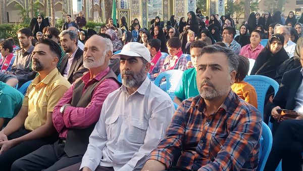 مراسم غبارروبی لاله زار شهرستان نیشابور به مناسبت گرامیداشت هفته معلم 