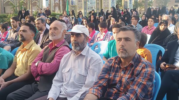مراسم غبارروبی لاله زار شهرستان نیشابور به مناسبت گرامیداشت هفته معلم 