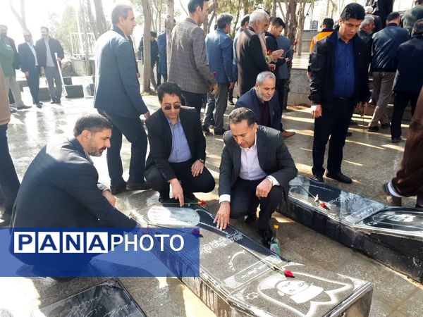 دیدار فرماندار شهرستان سملقان با رئیس بنیاد شهید به‌مناسبت گرامیداشت روز شهدا