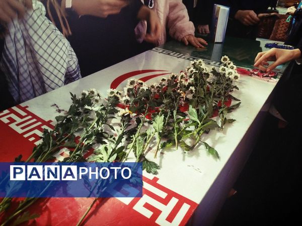 استقبال از شهید گمنام درنیشابور 