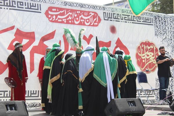 برگزاری تعزیه درحسینیه برغان کرج