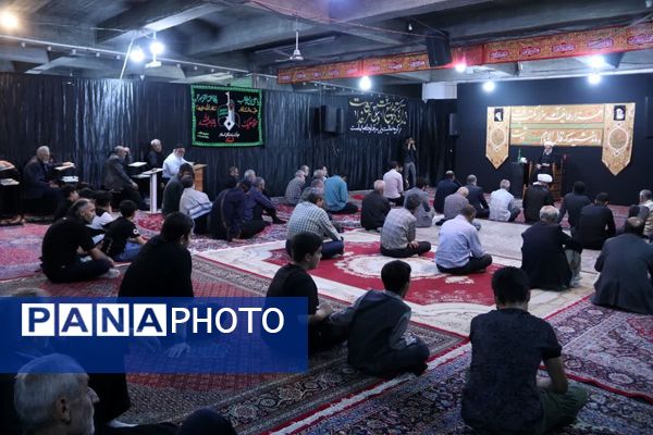 عزاداری شهادت امام جعفر صادق (ع) در آبیک 