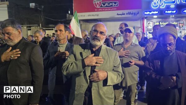 تجمع مردم مشکین‌دشت در آستانه اربعین قائد امت