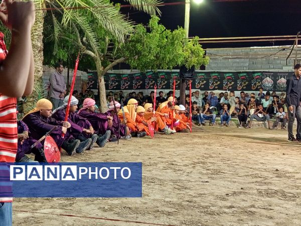 اجرای دوباره تعزیه در پشت علی‌آباد میناب