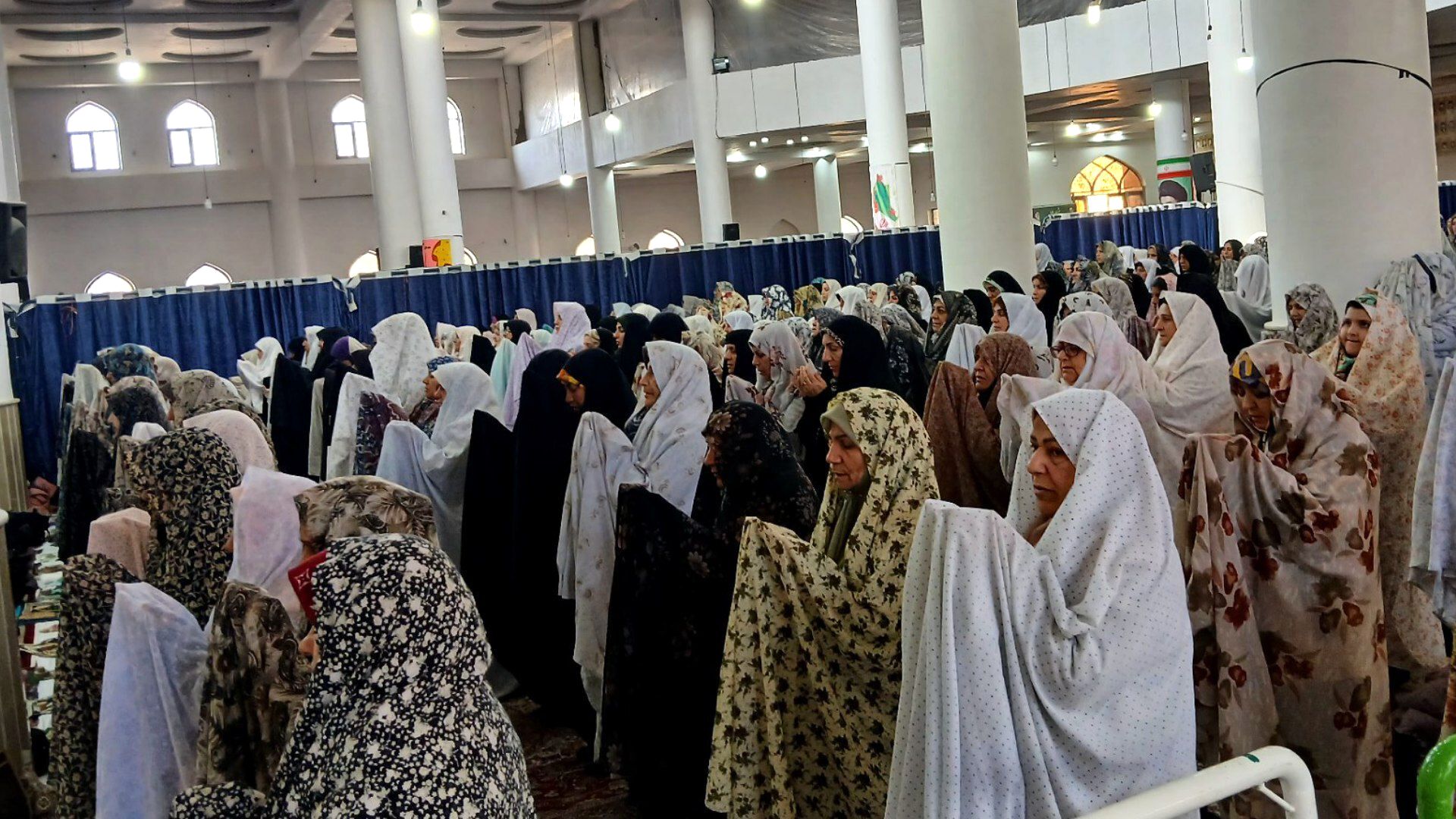 آیین وحدت‌بخش نماز عبادی‌ـ‌سیاسی جمعه شهرستان نظرآباد 