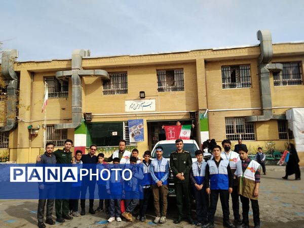 مانور سراسری زلزله در رضویه