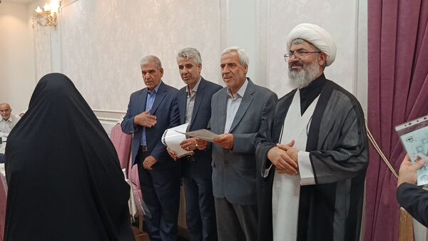 مراسم تجلیل از عوامل هیئت فرهنگیان و دانش آموزی شهرستان کاشمر 