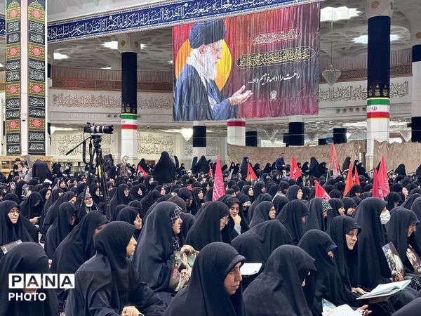 مراسم سوگواری شهادت حضرت رقیه(س) و بزرگداشت امام شهید در قم