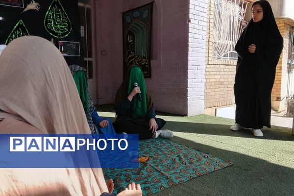 برگزاری نمایش مذهبی به مناسبت شهادت حضرت فاطمه الزهرا (س)در مدرسه پیام قرآن اسلامشهر