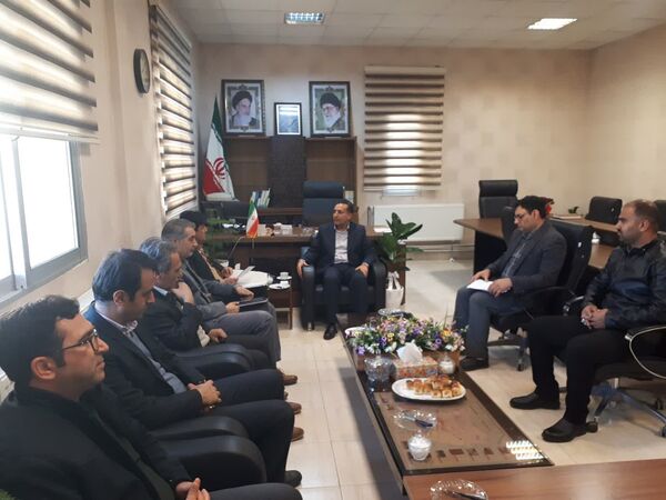 دیدار روسای ادارات با سرپرست فرمانداری شهرستان سملقان