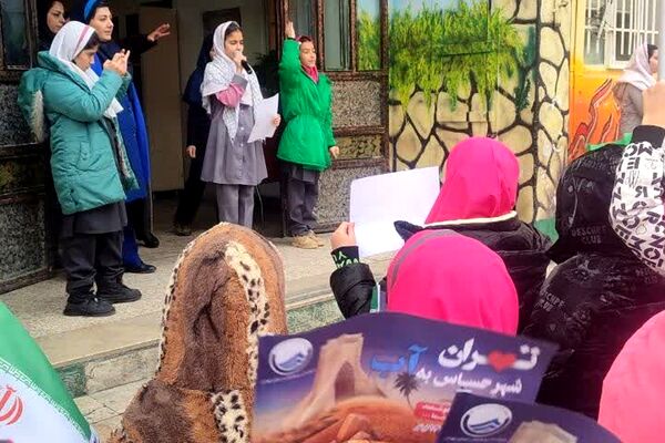 جشن‌ روز غزه در مدارس رودهن 