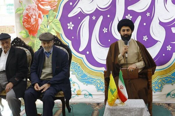 حضور امام جمعه فیروزکوه در جمع معتکفین مساجد شهرستان