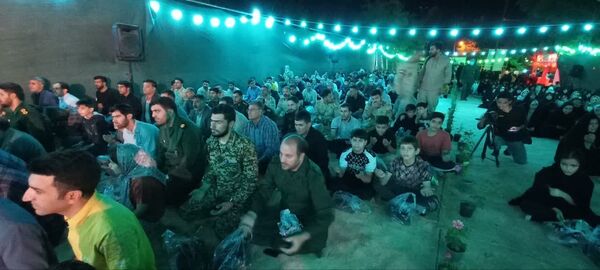 مراسم یادواره شهید فرشید میریان در نورآباد