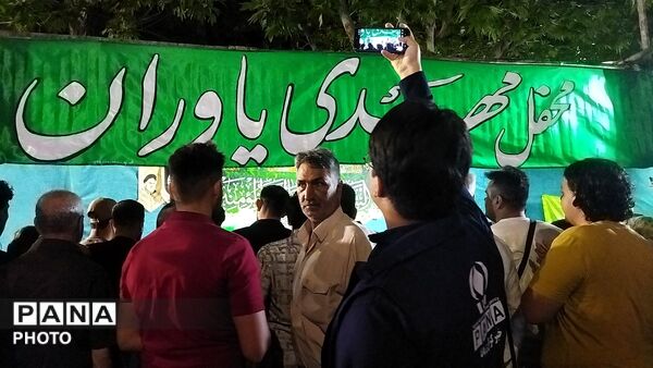 مراسم عروسی دو جوان نیشابوری در مهمانی کیلومتری  عید غدیر خم 