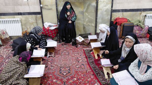 آخرین روز اعتکاف در مسجد جامع کرج 