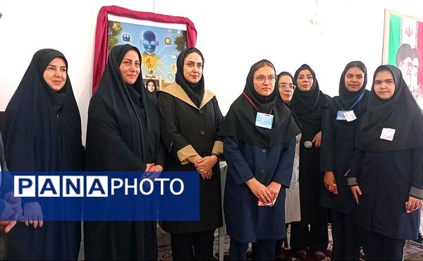 افتتاحیه جشنواره خوارزمی در دبیرستان فیاض شهرستان کاشمر