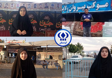 خدمات‌رسانی عاشقانه در موکب‌های قروه، کامیاران و مریوان