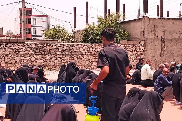 نماز ظهر عاشورا در شهرستان باشت