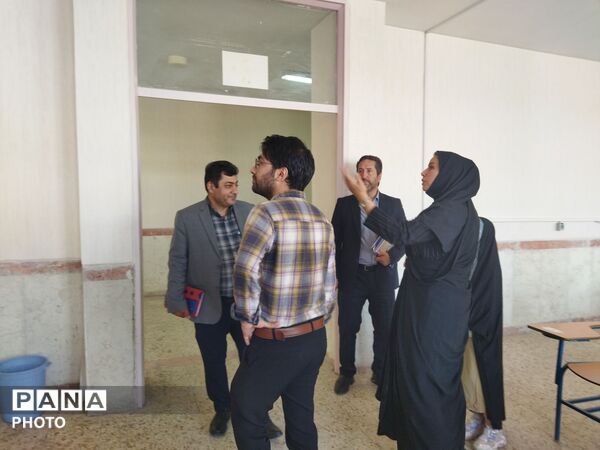 آمادگی مدارس منطقه خواجه برای آغاز سال تحصیلی در مانور پروژه مهر