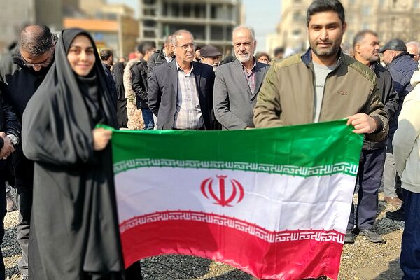 راهپیمایی ۲۲بهمن در کهریزک و باقرشهر