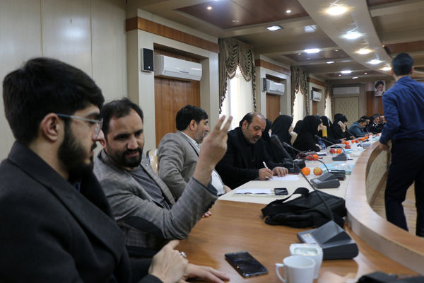 نشست رسانه ای فرمانده انتظامی قم