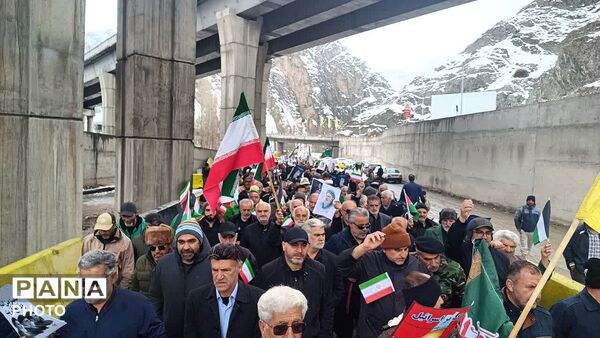 حضور پرشور  اهالی بخش آسارا کرج در راهپیمایی روز جهانی قدس