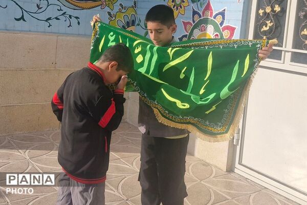 افتتاحیه طرح مصباح الهدی در دبستان پسرانه بانو ابوالوفا ناحیه دو شهرری 
