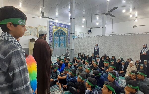 فعالیت گسترده دانش‌آموزان در ایام البیض