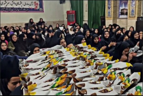 عید مبعث در دبیرستان شاهد 16