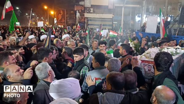 وداع آخر با شهید ناو اهل کردکوی