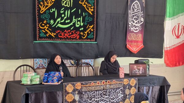 لحظات فاطمی در مدرسه شهید قنبری لاله تبریز