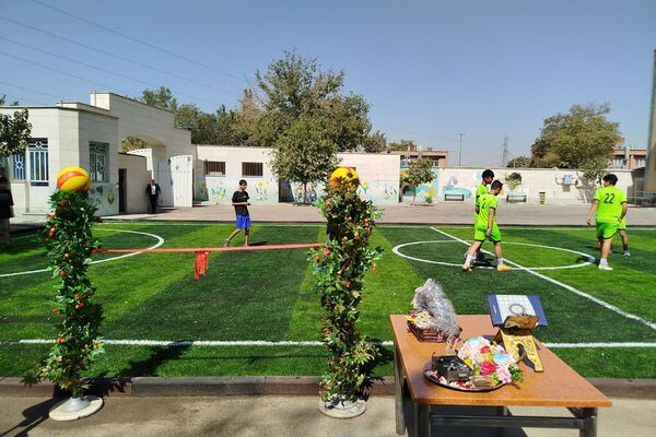 افتتاح زمین چمن مصنوعی در ناحیه دو شهرری 