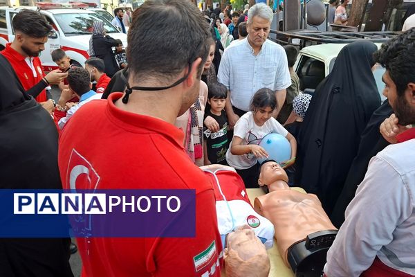 حضور پرشور مردم شهریار در راهپیمایی کیلومتری غدیر 