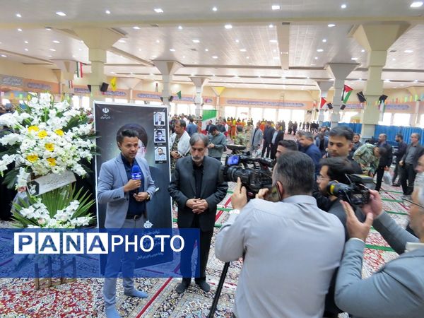 مراسم عزاداری شهیدان خدمت در مصلای امام خمینی(ره)  شهرستان بجنورد