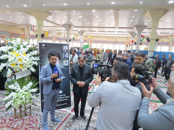 آیین یادبود شهیدان خدمت در مصلای امام خمینی(ره)  شهرستان بجنورد