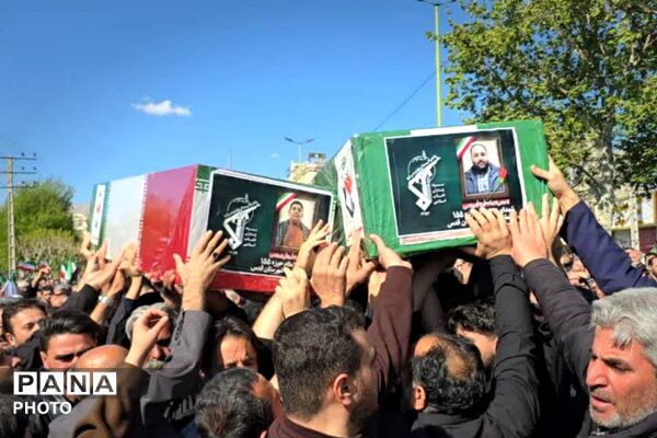 شهر قدس میزبان پیکر ۸ شهید سرافراز