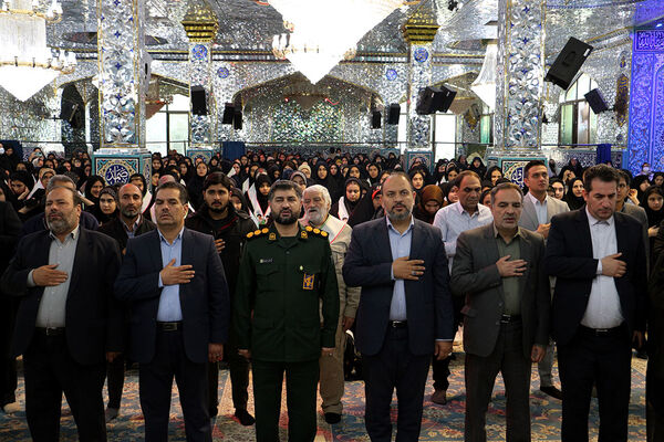 حضور معاون پرورشی و فرهنگی وزیر آموزش و پرورش در آیین اعزام دانش‌آموزان به راهیان نور