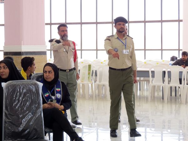 برگزاری اردوی تمشک پسران در اردوگاه شهید چمران بجنورد 