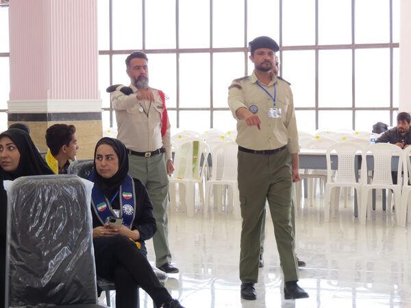 برگزاری اردوی تمشک پسران در اردوگاه شهید چمران بجنورد 