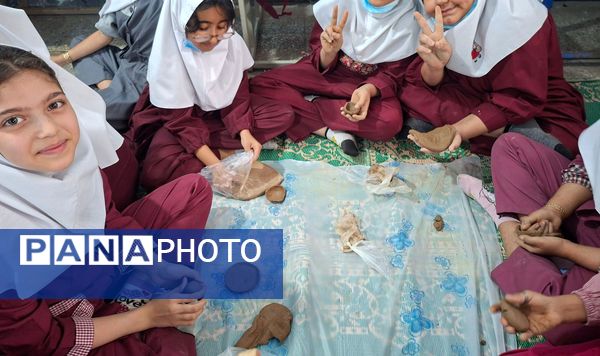شوق یادگیری دانش‌آموزان پایه چهارم در ساخت وسایل سفالی
