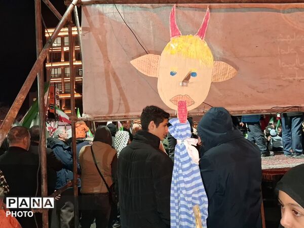 مراسم دشمن  سوزی در نیشابور 
