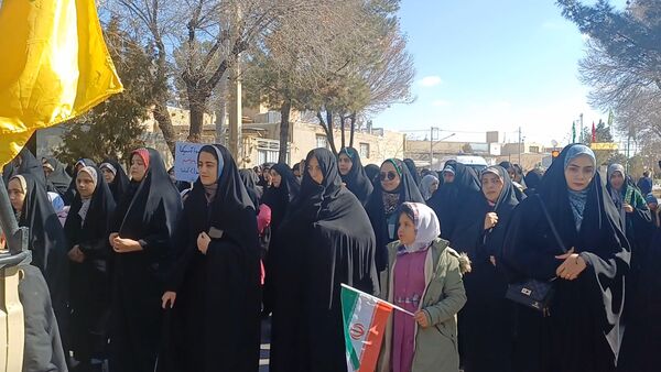 راهپیمایی باشکوه ۲۲ بهمن در شهرستان کوهپایه 