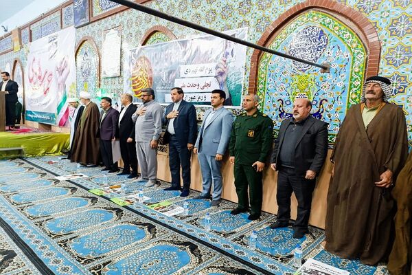 بزرگداشت حماسه ۹ دی در شهرستان حمیدیه