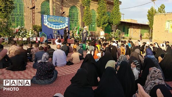 جشن زیبای  میلاد امام رضا(ع)در مسجد چهارده معصوم الغدیر 
