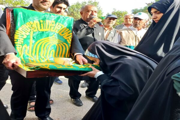 استقبال از خادمان حرم مطهر امام رضا( ع) در شهرستان فاروج 