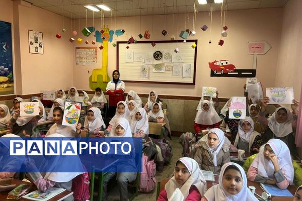 آموزش پدافند غیرعامل در مدارس ناحیه 2 شهرری 