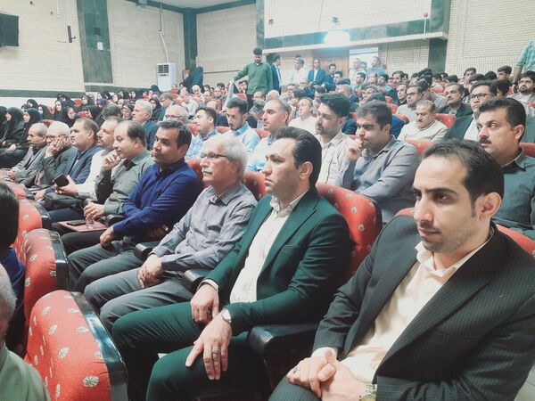آیین تکریم و معارفه روسای قدیم و جدید دانشگاه فرهنگیان استان بوشهر