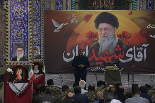 چهلمین خاکسپاری قائد شهید در مسجد روضه محمدیه 