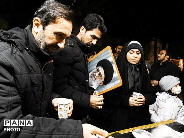 حضور ملت غیور بجنورد در شهرستان بجنورد  پی شهادت رهبر انقلاب 